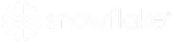 Snowflake logo (white version)