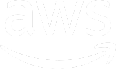 AWS logo (white version)